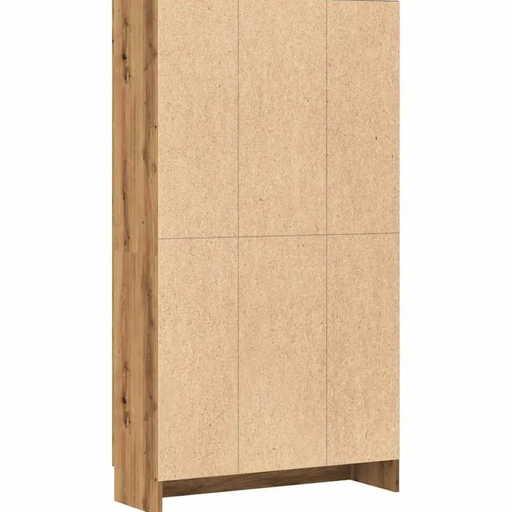 vidaXL Estanterías-Estantería de madera ingeniería roble artisan 82,5x30,5x150 cm