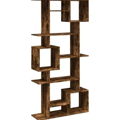 vidaXL Estanterías-Estantería de madera de ingeniería 92x29x188 cm