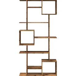 vidaXL Estanterías-Estantería de madera de ingeniería 92x29x188 cm