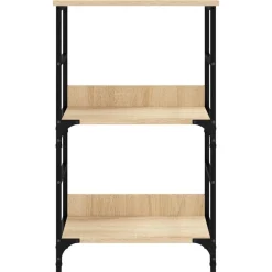 vidaXL Estanterías-Estantería de madera de ingeniería 50x33x82 cm