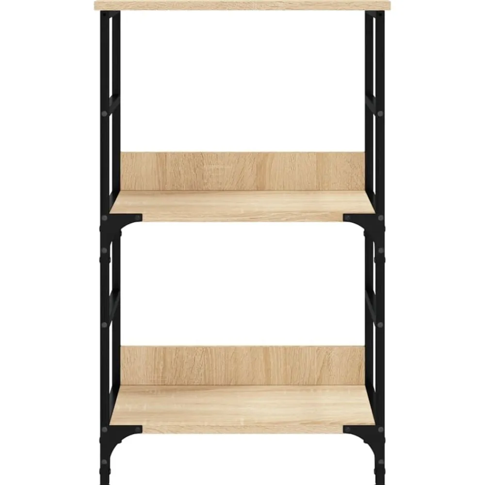 vidaXL Estanterías-Estantería de madera de ingeniería 50x33x82 cm