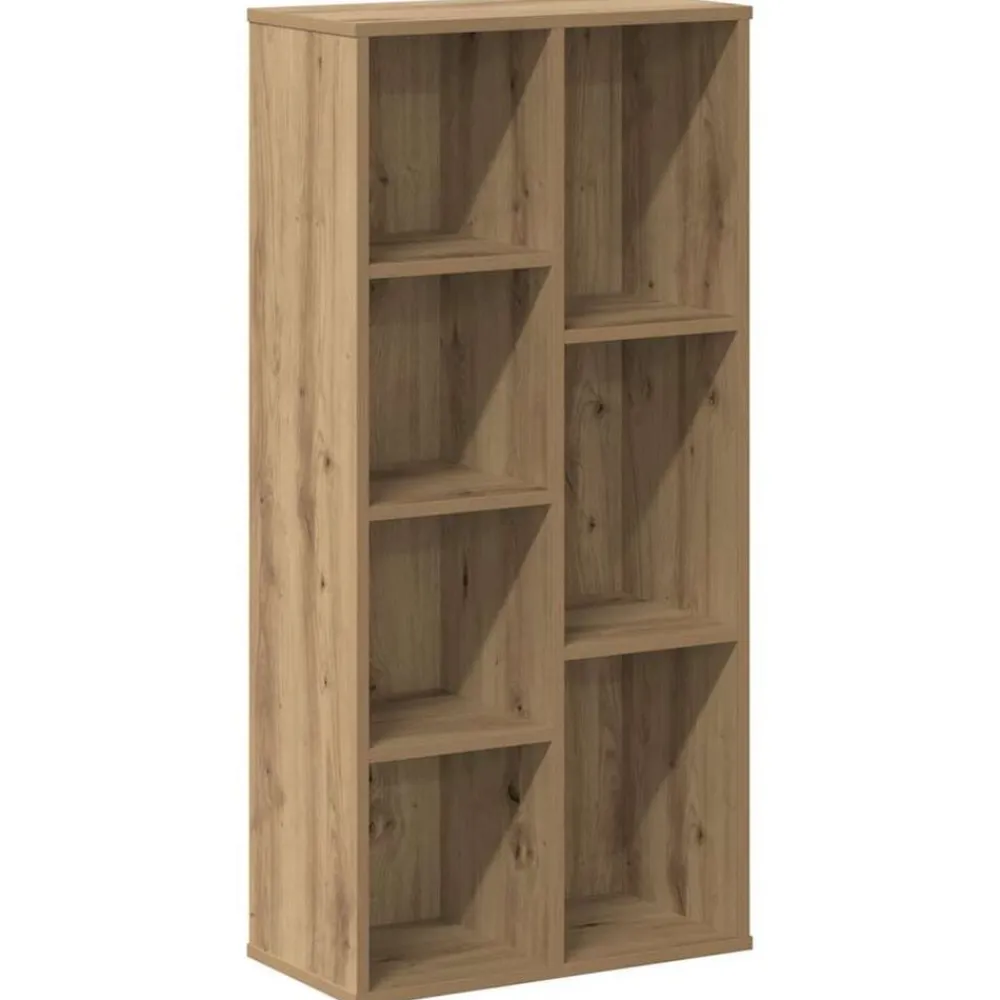 vidaXL Estantería de madera de ingeniería artesano 50x25x105 cm Roble Hot