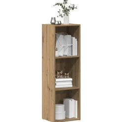 vidaXL Estanterías-Estantería de madera ingeniería 36x30x114 cm