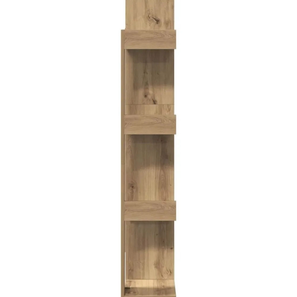 vidaXL Estantería de madera de ingeniería 86x25,5x140 cm Roble artisan Sale