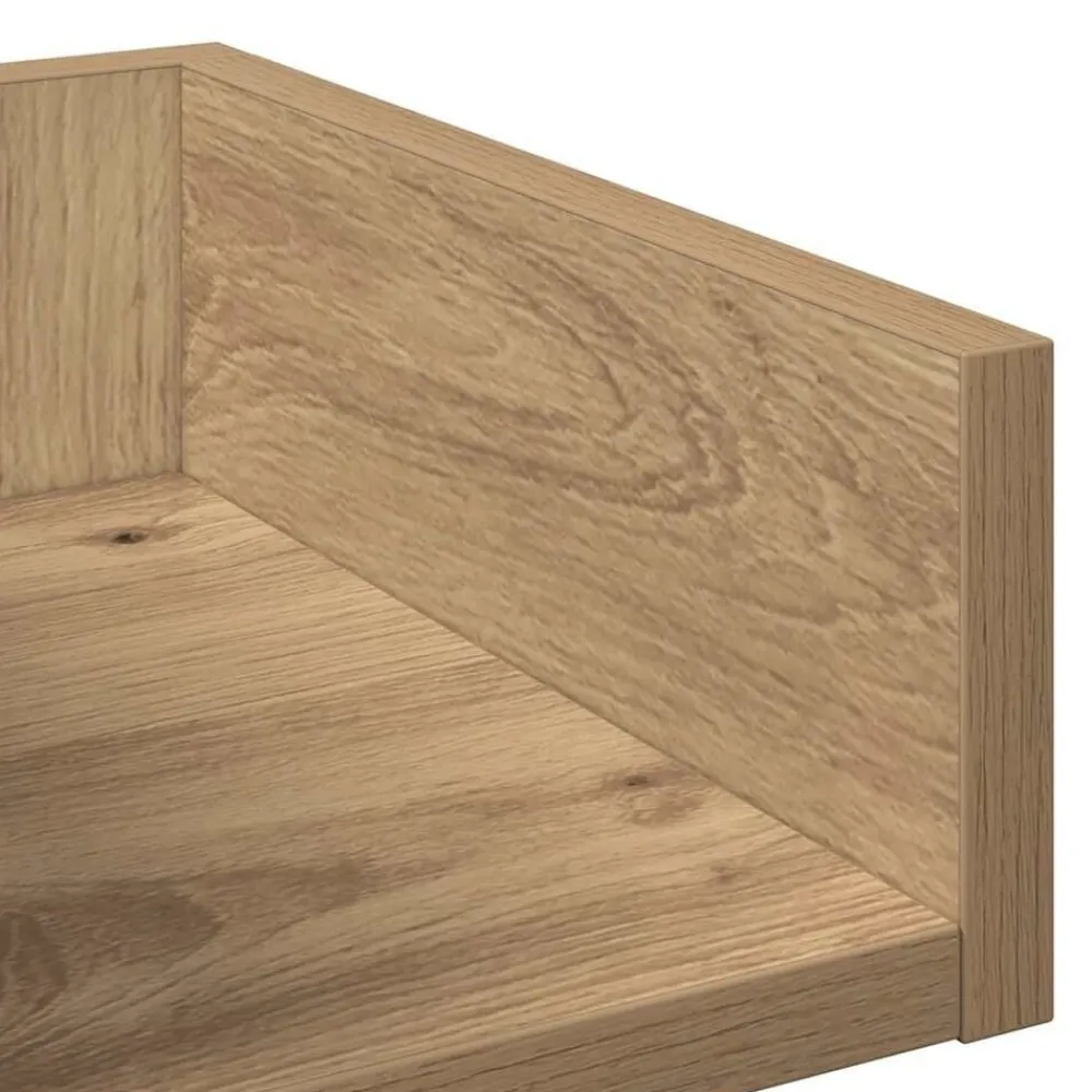 vidaXL Estantería de madera de ingeniería 86x25,5x140 cm Roble artisan Sale