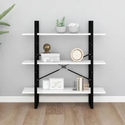 vidaXL Estanterías-Estantería de madera contrachapada 100x30x105 cm