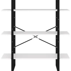 vidaXL Estanterías-Estantería de madera contrachapada 100x30x105 cm