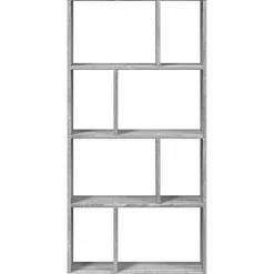 vidaXL Estanterías-Estantería de madera de ingeniería 60x20x120,5 cm