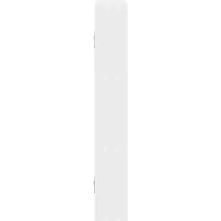 vidaXL Estantería de pared madera de ingeniería blanca 43x9x60 cm Blanco Hot