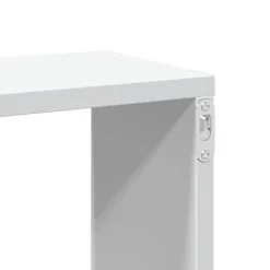 vidaXL Estantería de pared madera ingeniería blanca 167,5x18x68 cm Blanco Clearance