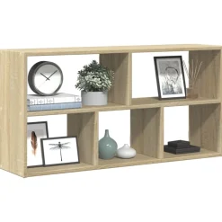 vidaXL Estanterías-Estantería de pared madera ingeniería 100x25x50 cm