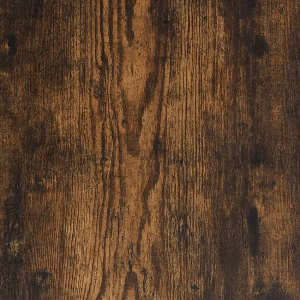 vidaXL Estantería de pared madera ingeniería 159x18x66cm Roble ahumado Outlet