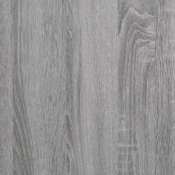 vidaXL Estanterías-Estantería de pared madera contrachapada gris 102x30x29 cm