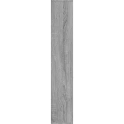 vidaXL Estantería de pared madera de ingeniería 36x16x90cm Gris sonoma Clearance