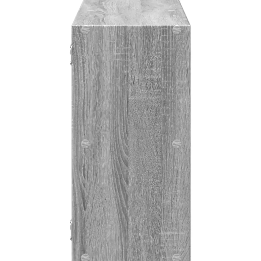 vidaXL Estanterías-Estantería de pared madera ingeniería 100x25x50 cm
