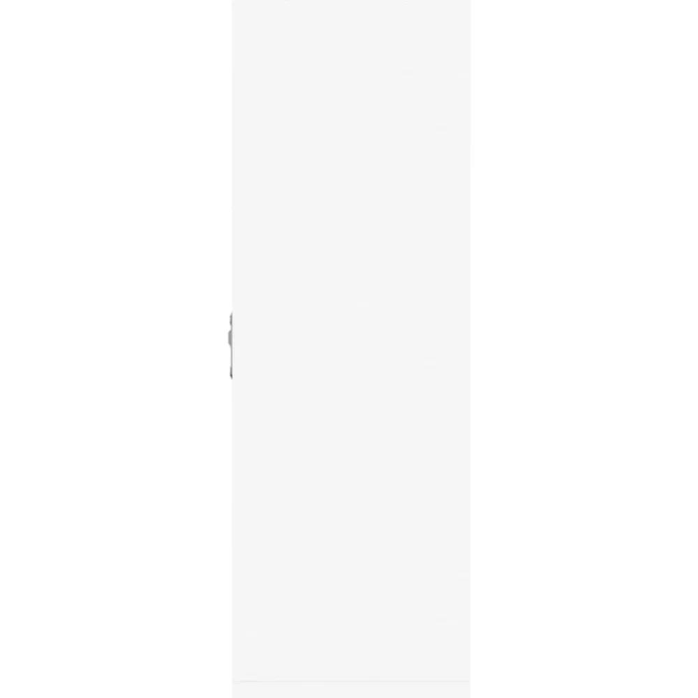 vidaXL Estantería de pared con 8 compartimentos Blanco brillante Online