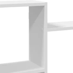 vidaXL Estantería de pared madera de ingeniería blanca 159x18x65 cm Blanco Sale