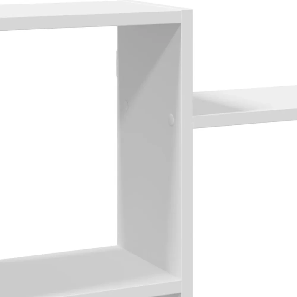 vidaXL Estantería de pared madera de ingeniería blanca 159x18x65 cm Blanco Sale