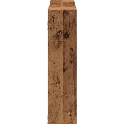 vidaXL Estanterías-Estantería de pared madera ingeniería envejecida 99x15x60 cm
