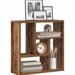 vidaXL Estantería de pared madera ingeniería envejecida 45x16x45 cm Madera antigua Sale