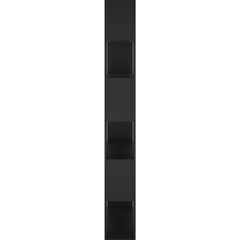 vidaXL Estantería divisor de espacios 100x24x188 cm Negro Outlet