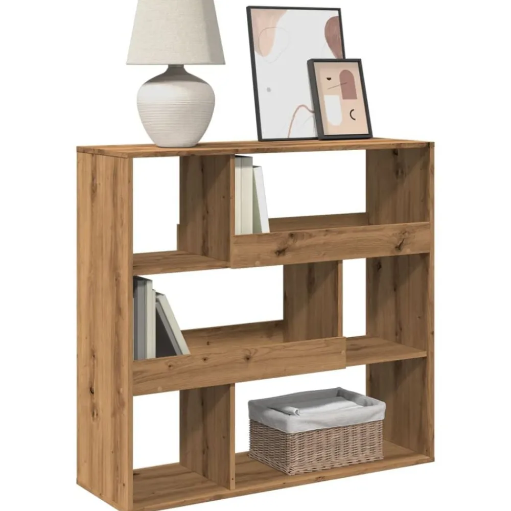 vidaXL Estanterías-Estantería divisor de espacios 100x33x94,5 cm