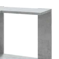 vidaXL Estantería esquina 5 niveles madera gris hormigón 50x50x179 cm Gris hormigón Clearance