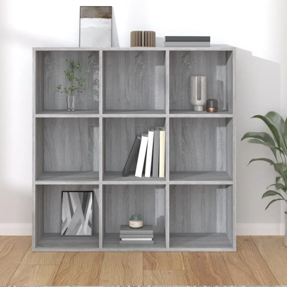 vidaXL Estantería 98x29x97,5 cm Gris sonoma Best