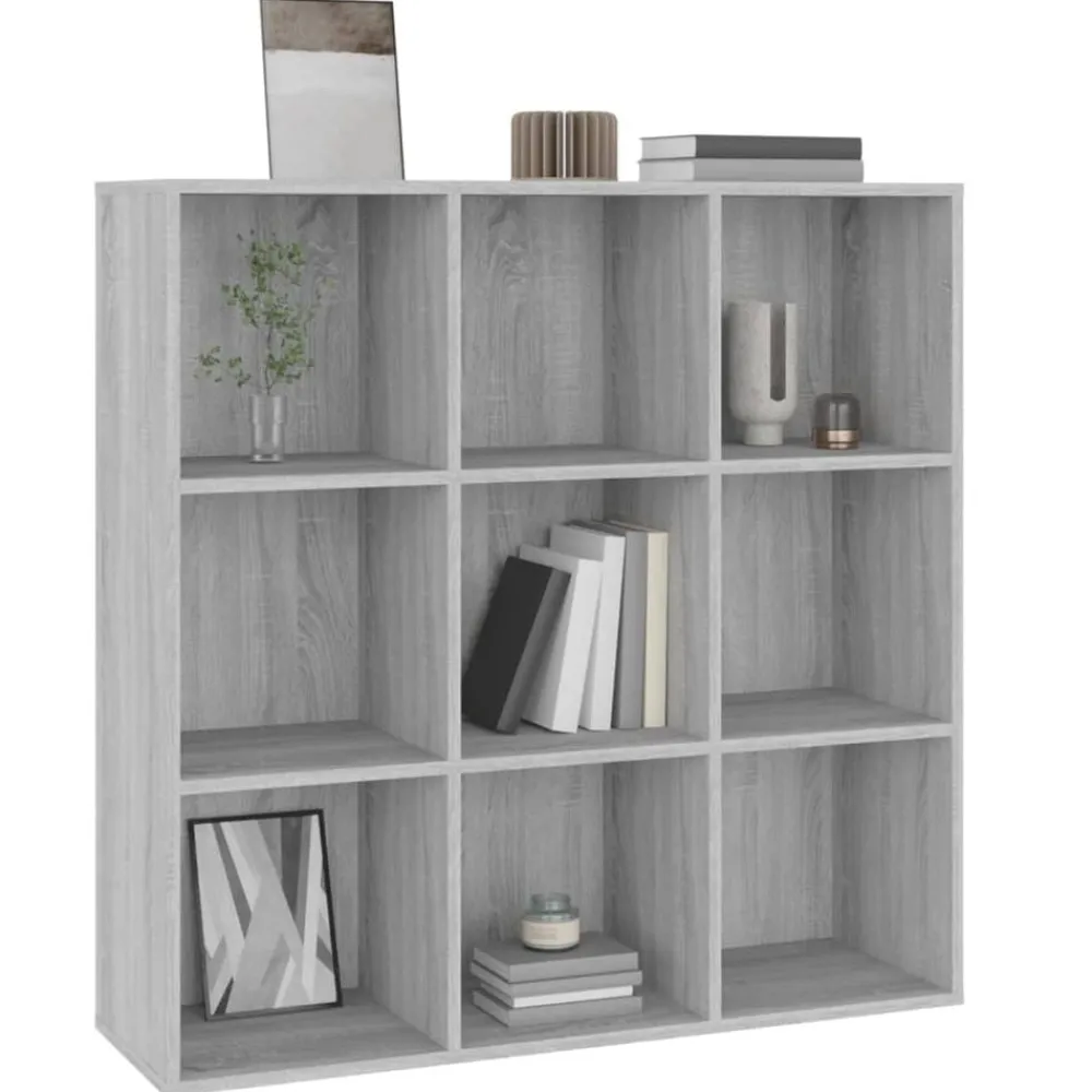 vidaXL Estantería 98x29x97,5 cm Gris sonoma Best