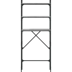 vidaXL Estantería lavadora madera ingeniería 67x25x163 cm Gris sonoma Discount