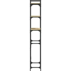 vidaXL Estantería lavadora madera ingeniería 67x25x163 cm Roble Sonoma Sale