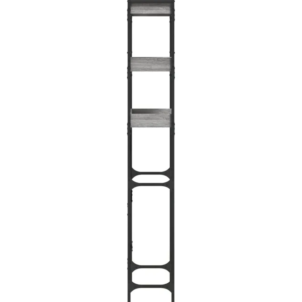 vidaXL Estantería lavadora madera ingeniería 67x25x163 cm Gris sonoma Sale
