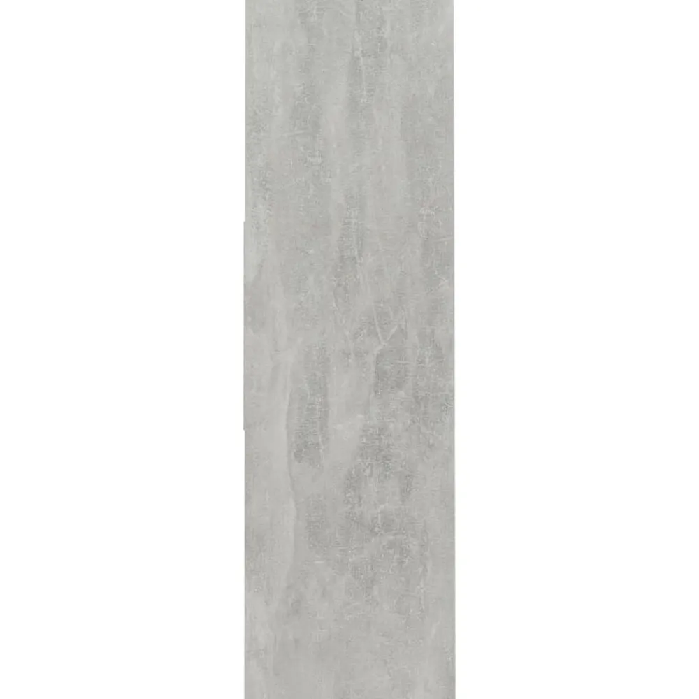 vidaXL Estantería librería contrachapada gris hormigón 97,5x29,5x100cm Gris hormigón