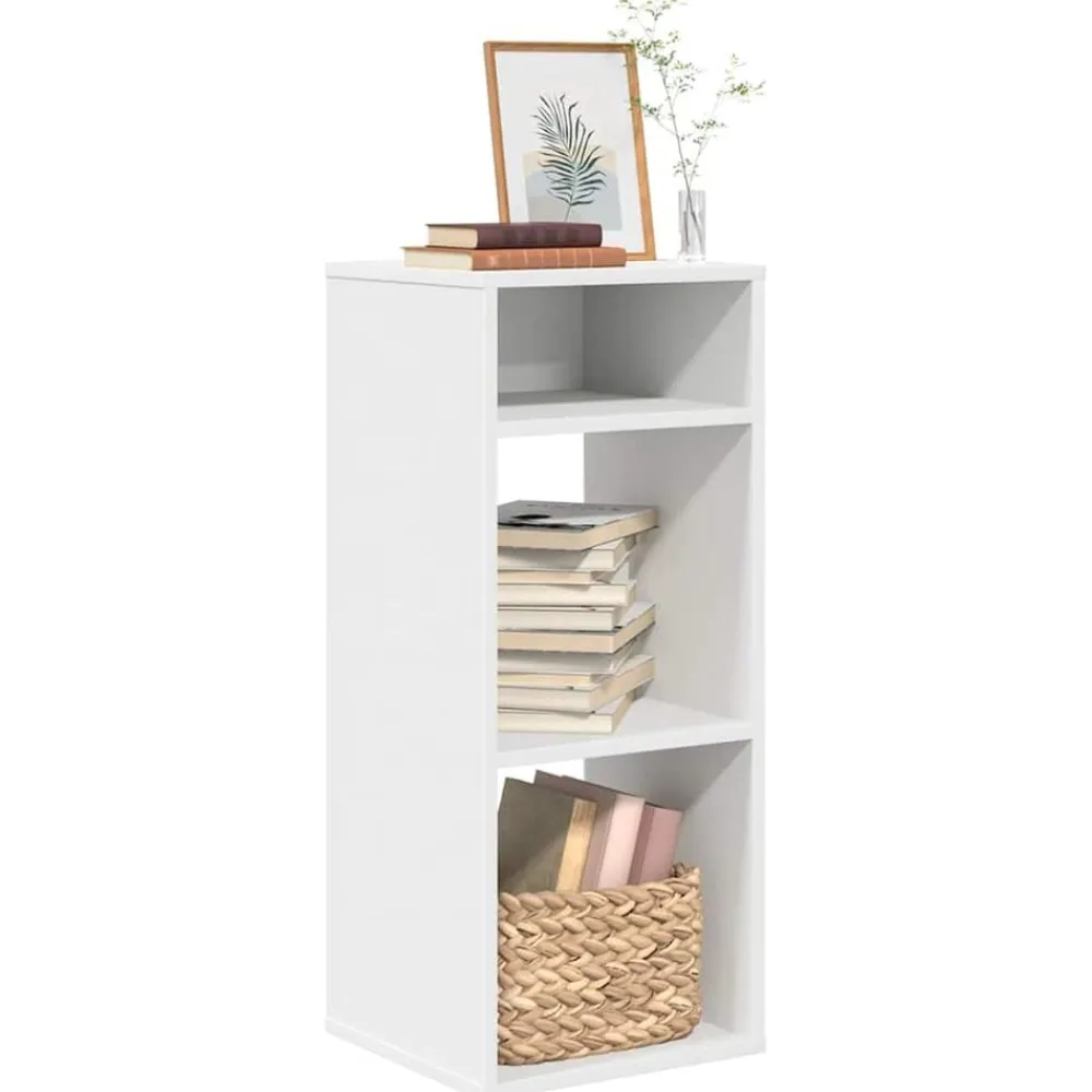 vidaXL Estanterías-Estantería librería madera contrachapada 34x31x80 cm