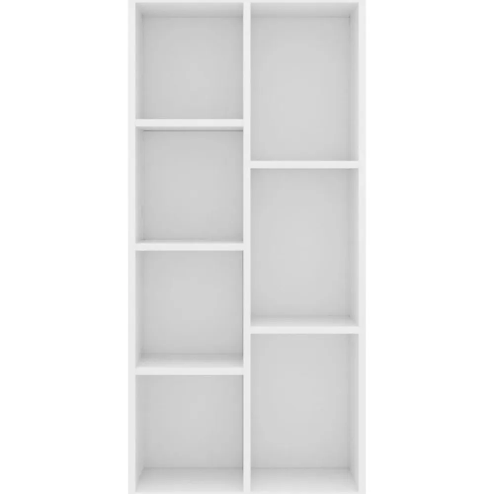 vidaXL Estanterías-Estantería librería madera contrachapada 50x25x106 cm