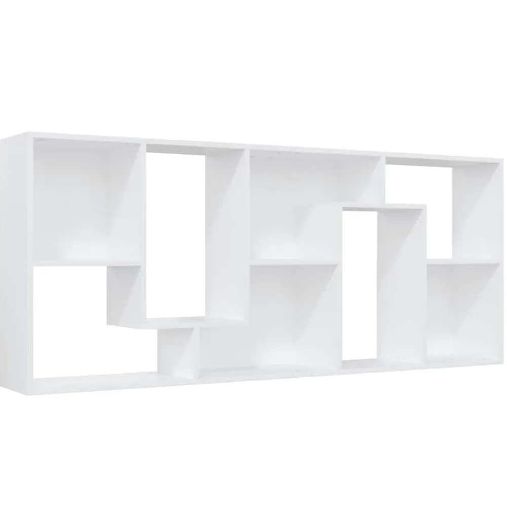 vidaXL Estantería librería madera contrachapada 67x24x161 cm Blanco Sale