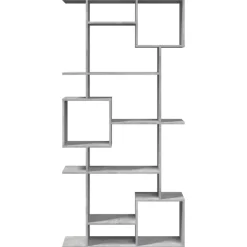 vidaXL Estantería madera contrachapada gris hormigón 92x29x188 cm Gris hormig&oacute;n Best