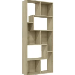 vidaXL Estantería madera contrachapada color 67x24x161 cm Roble Sonoma Hot