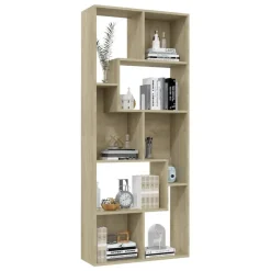 vidaXL Estantería madera contrachapada color 67x24x161 cm Roble Sonoma Hot
