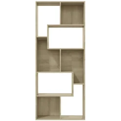 vidaXL Estantería madera contrachapada color 67x24x161 cm Roble Sonoma Hot