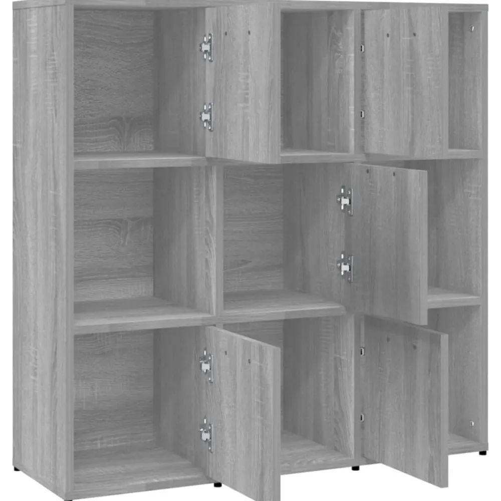 vidaXL Estanterías-Estantería madera contrachapada 90x30x90cm