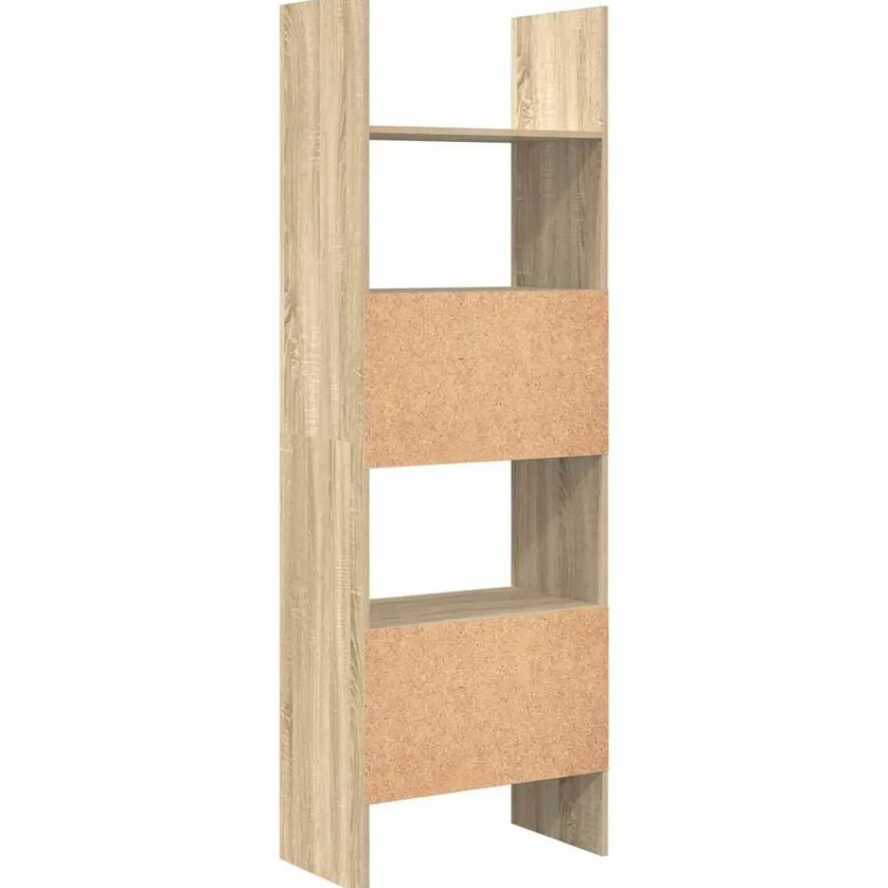 vidaXL Estantería madera contrachapada color 60x35x180 cm Roble Sonoma Best
