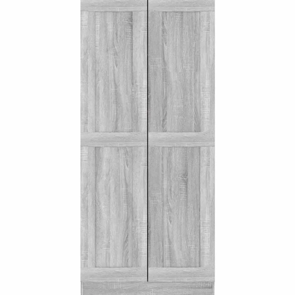 vidaXL Estanterías-Estantería madera contrachapada 82,5x30,5x185,5 cm