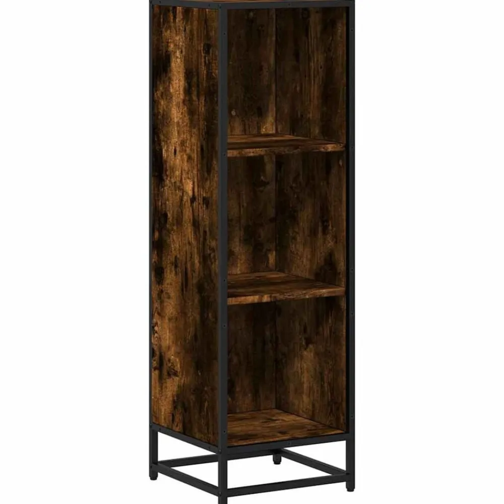 vidaXL Estanterías-Estantería madera de ingeniería 33,5x33x107,5 cm