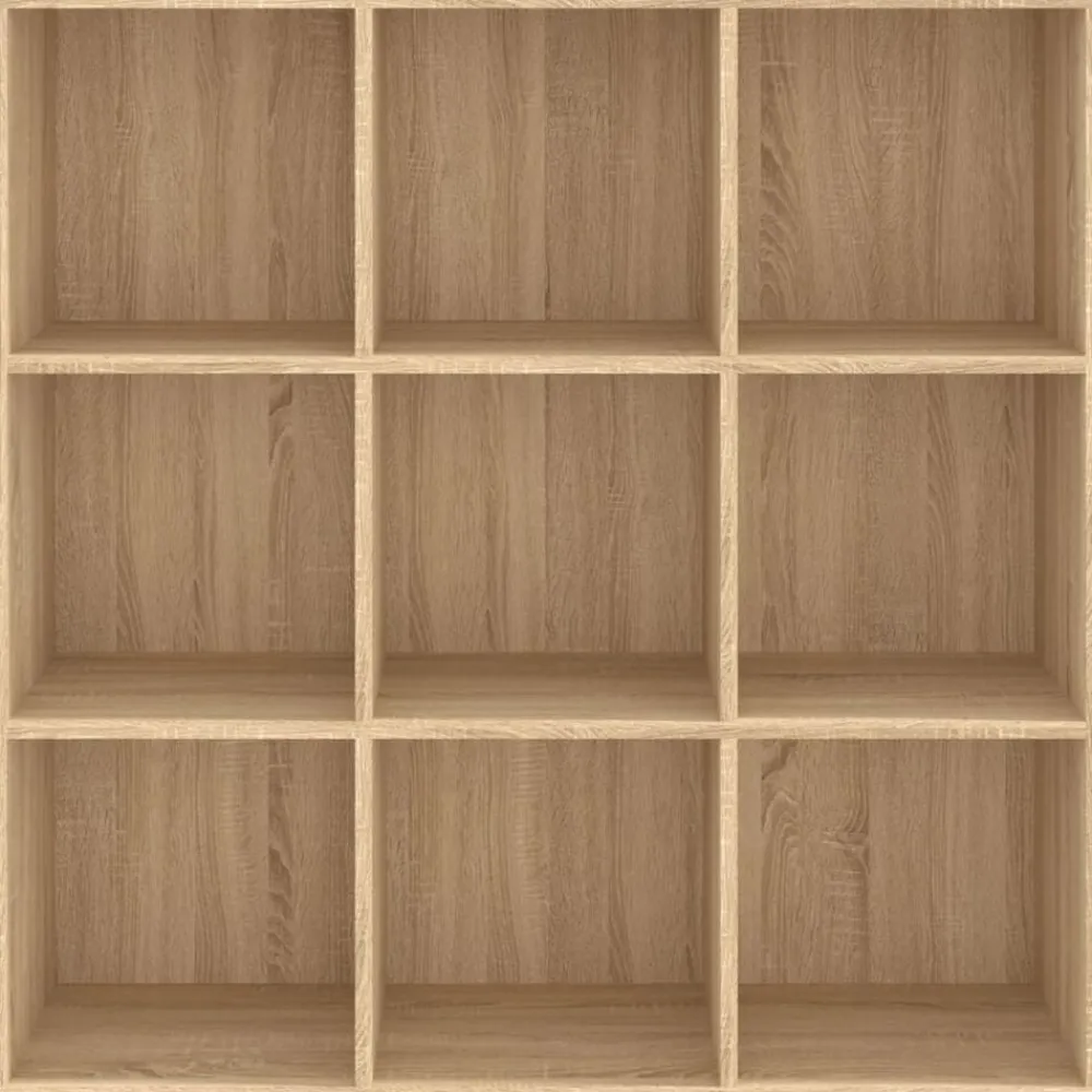 vidaXL Estantería madera de ingeniería 98x29x97,5 cm Roble Sonoma New