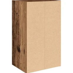 vidaXL Estanterías-Estantería madera de ingeniería color envejecido 31x24x52 cm
