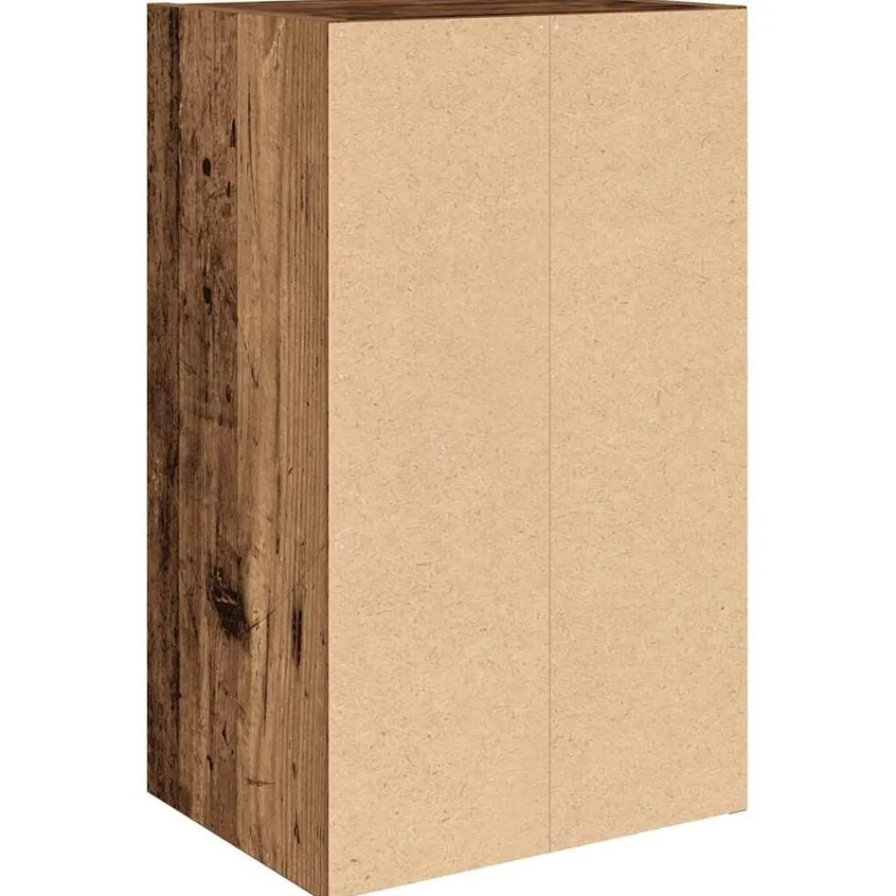 vidaXL Estanterías-Estantería madera de ingeniería color envejecido 31x24x52 cm