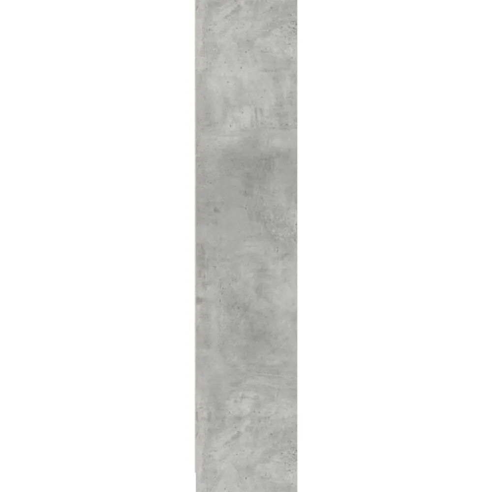 vidaXL Estantería madera de ingeniería gris hormigón 57x28,5x107,5 cm Gris hormigón Discount