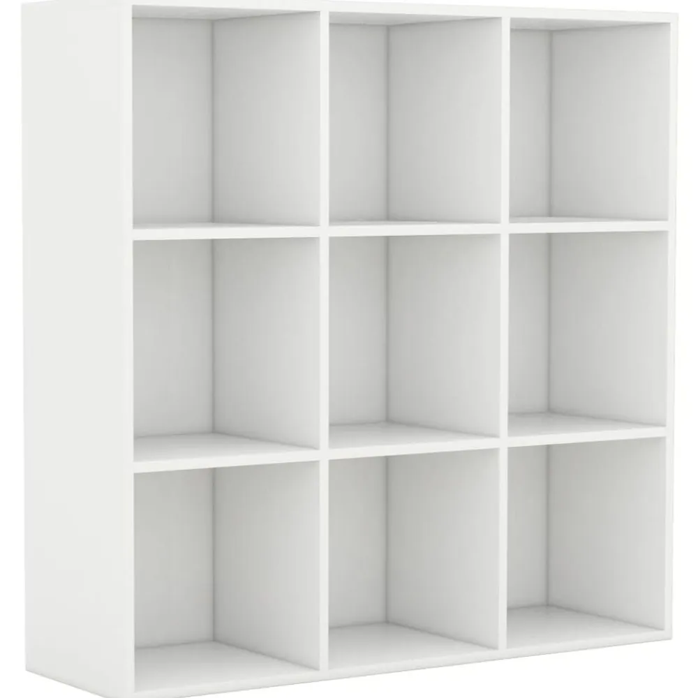 vidaXL Estantería madera de ingeniería 98x29x97,5 cm Blanco Clearance