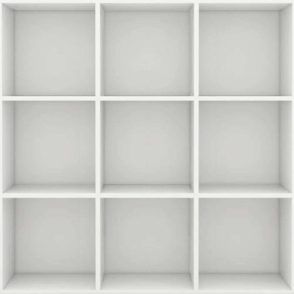 vidaXL Estantería madera de ingeniería 98x29x97,5 cm Blanco Clearance
